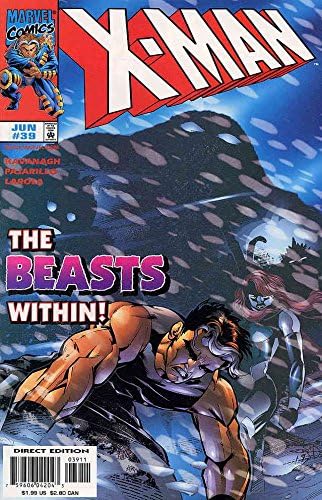 X-Man 39 VF / NM; Marvel çizgi romanı / Terry Kavanagh