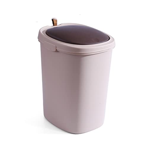 UYSVGF Basın Tipi çöp tenekesi Ev Bomba Kapak Mutfak tuvalet kağıdı sepeti kapaklı Oturma Odası Tuvalet çöp tenekesi (Renk: D, Boyutu: