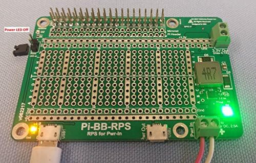 Simya Güç A. Ş. Pi-BB-RPS DC-DC Dönüştürücü, USB'li Yedek Güç Kaynağı, Ekmek Tahtası ve Daha Fazlası.