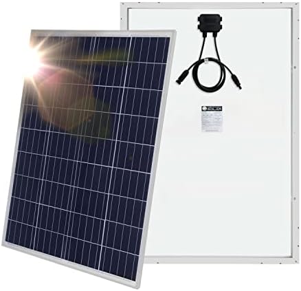 LCS Poli Panel için 100Watt Güneş Paneli 12V Poli Pil Şarj Cihazı