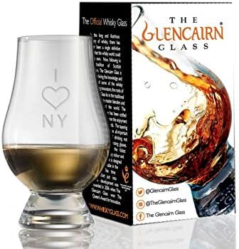 Glencairn Dekoratif Kristal Viski Tadım Camı-Ny'yi Seviyorum