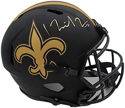 Mike Thomas İmzalı New Orleans Saints Speed Tam Boy Eclipse NFL Kaskı - İmzalı NFL Kaskları