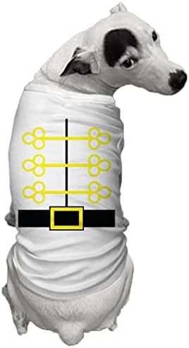 Fındıkkıran Kıyafeti-Tatil Sezonu Köpek Gömleği (Beyaz, 3X-Büyük)
