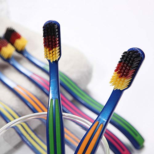 Manuel Diş Fırçası Spinbrush Diş Fırçaları Kıllar Manuel Diş Fırçası Orta Firma ile Esneme Taraf Kişisel Bakım 6 Sayısı İnterdental