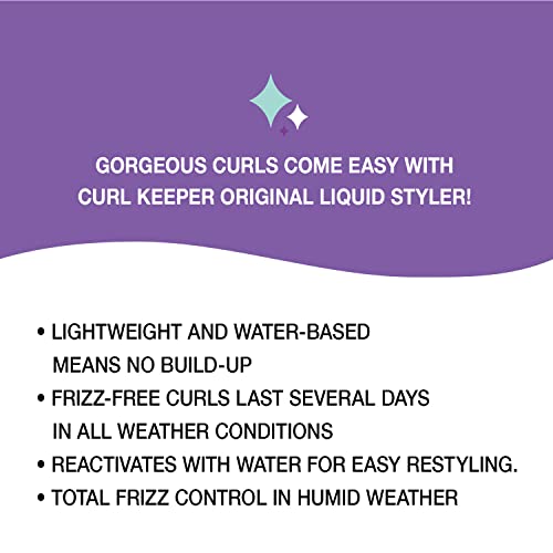 Curl Keeper Original: 33.8 oz'a Kadar Ürün Oluşturmayan, İyi Tanımlanmış, Kıvrımsız Bukleler için Tüm Hava Koşullarında Tam Kontrol
