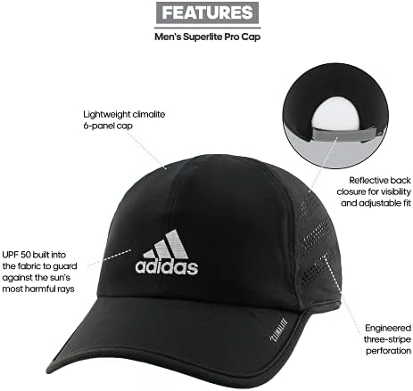 adidas Erkek Superlite Rahat Fit Performans Şapka Eski Model