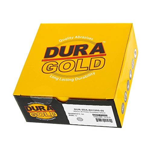 Dura-Gold Premium 1000 Grit 5 Yeşil Film Zımpara Diskleri ve Dura-Gold-Saf Altın Üstün Yapışkan Bezler-Yapışkan Bezler (12'li Kutu)