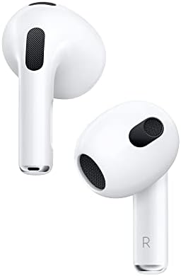 MagSafe Şarj Kılıflı Apple AirPods (3. Nesil) Kablosuz Kulaklıklar. Mekansal Ses, Ter ve Suya Dayanıklı, 30 saate kadar Pil Ömrü. ıPhone