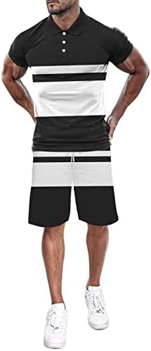 Erkek Moda Kısa Kollu tişört ve şort takımı Yaz 2 Parça Kıyafet 46r Takım Elbise Erkekler