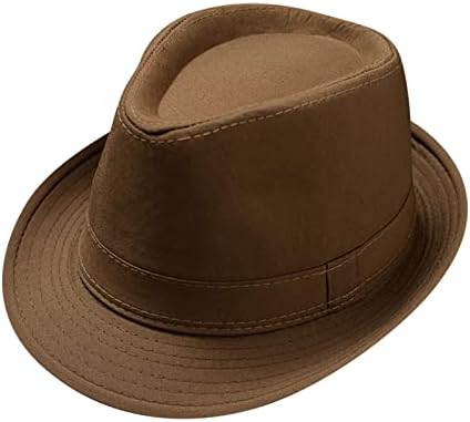 Unisex Katı Klasik Moda Tasarımcısı Geniş Brim Roll Up fötr şapkalar Caz Şapka Melon Şapka Panama Şapka Beyefendi Hafif