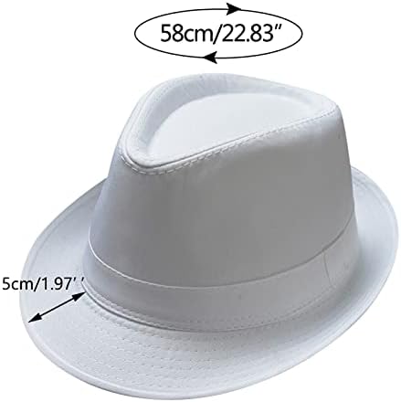 Unisex Katı Klasik Moda Tasarımcısı Geniş Brim Roll Up fötr şapkalar Caz Şapka Melon Şapka Panama Şapka Beyefendi Hafif