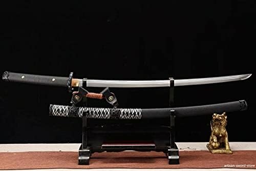 GLW El Yapımı Kılıç Japonya Tachi samuray Kılıcı Katana 1095 Yüksek Karbonlu Çelik Bıçak El Dövme Bıçak