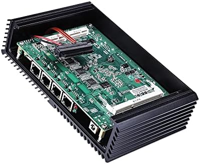 InuoMicro G5005L4 Küçük Yönlendirici Platformu w / 4 GB+RAM + 16 GB SSD-Intel Core i3 5005U, 2.0 GHz 15 W AES-NI 4 LAN Bağlantı Noktası,