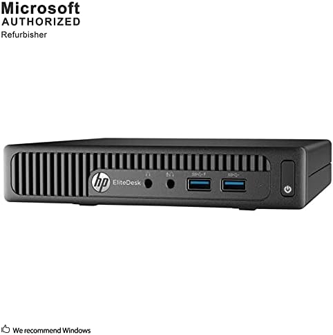 HP EliteDesk 800 G1 Küçük Bilgisayar Mikro Kule PC, Intel Core i5, 8 GB Ram, 500 GB HDD, WiFi Windows 10 Pro (Yenilendi)