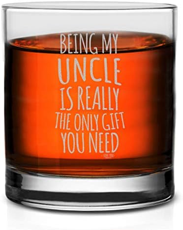 Veracco Amcam Olmak Gerçekten ihtiyacın Olan Tek Hediye viski bardağı Komik Doğum Günü Hediyeleri Amca Babalar Günü Baba Büyükbaba