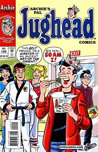 Archie'nin Arkadaşı Jughead Çizgi Romanları 149 VF / NM; Archie çizgi romanı / Karate Kapağı