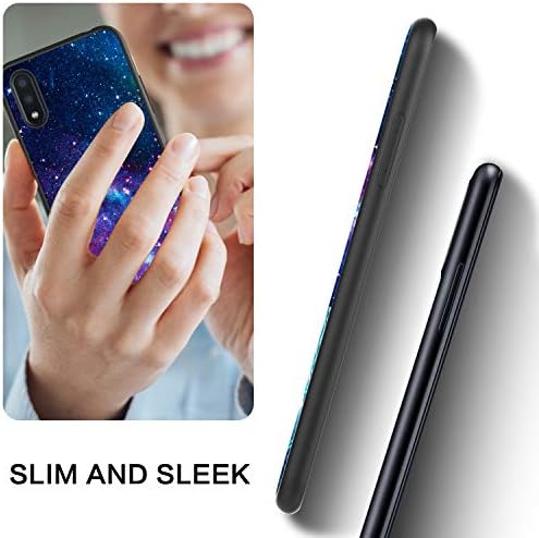 BENTOBEN Galaxy A01 Durumda, telefon kılıfı A01 Samsung [ABD VERSİYONU],Slim Fit Karanlıkta Parlayan Darbeye Dayanıklı Hibrid Sert