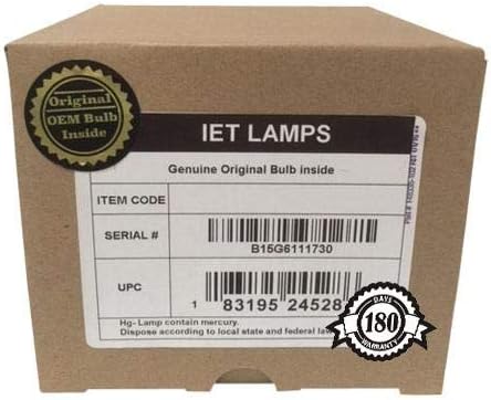 IET Lambaları-Orijinal Orijinal Yedek Ampul / lamba için OEM Konut ile OPTOMA BL-FU310A Projektör (Philips İç)