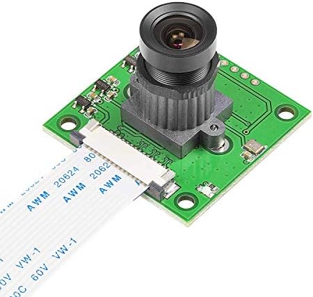 Kılıflı Ahududu Pi Kamera Modülü için Arducam, OV5647 Sensörü Ayarlanabilir ve Değiştirilebilir Lens M12 Kartı, Ahududu Pi 4/3/3 B