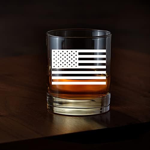 AGMDESIGN Amerikan Bayrağı Viski Bardağı Hediye Kutusu, Atriyotizm Viski sevgilisi için Cam Hediye, Gaziler, Baba, Eski Zafer, Gaziler