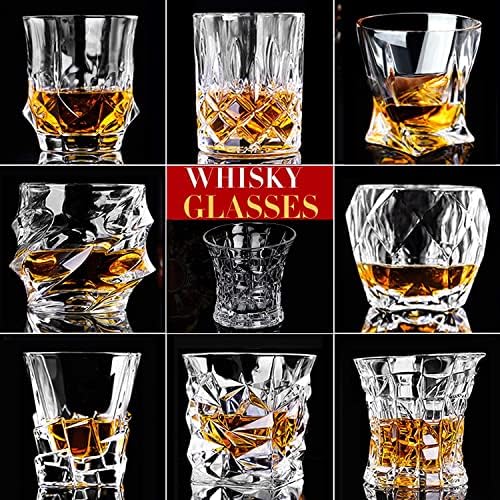 şarap bardağı Premium kristal viski bardağı es Eski Moda viski bardağı es Tarzı Cam Viski Severler Bar viski bardağı
