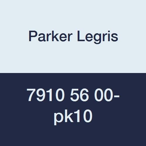 Parker Legris 7910 56 00-pk10 Legris 7910 56 00 Kompozit Mini Küresel Vana, 2 Yollu, 1/4 Tüp OD (10'lu Paket)