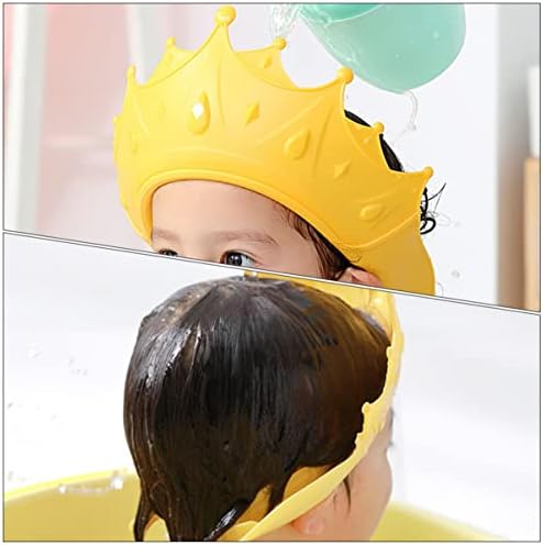Cabilock Çocuk Banyo Oyuncakları Oyuncaklar Kadın Saç Şekilli Şeyler Çocuklar Kız Kap Şapka Koruyucu Karikatür Kalkan Kullanımı Hediyeler