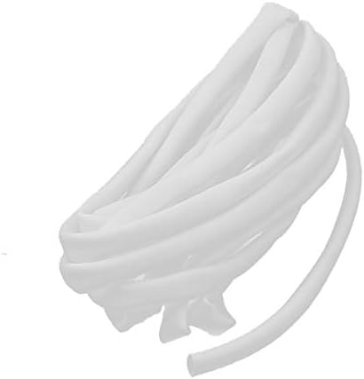 X-DREE 4.5 mm PVC Geard Boş Yazma Kablosu İşaretleyiciler Etiketler Tüp 4 M Uzunluk(4.5 mm PVC Geard Boş Kablo de escritura Escritura