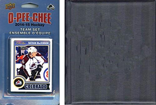 NHL Colorado Avalanche 2014 O-Pee-Chee Takım Seti ve Bir Saklama Albümü, Kahverengi, Tek Beden