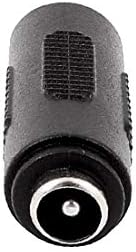 X-DREE 5 Adet DC Güç Dişi Dişi adaptör jak 2.1x5.5mm Konnektör güvenlik kamerası(5 Adet DC Güç Adaptörü bir adaptör Jak Adaptörü 2.1x5.5mm