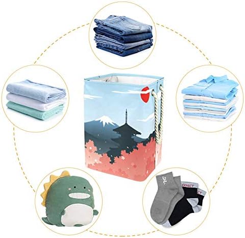 Banyo, Yatak Odası, Ev, Oyuncak ve Giyim Organizasyonu için Unicey Japonya Fuji Dağı Büyük Saklama Kutusu