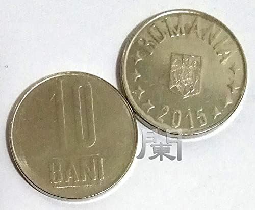 Romanya 10 Benny Çelik Paraları 10 Puan Avrupa Paraları Doğu Avrupa countriesCoin Koleksiyonu hatıra parası