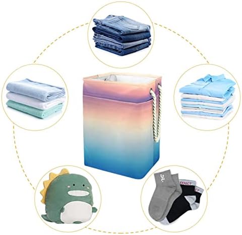 Çamaşır Sepeti Deniz Desen Katlanabilir çamaşır sepetleri Firma çamaşır kutusu giysi saklama Organizasyon için Banyo Yatak Odası Yurt