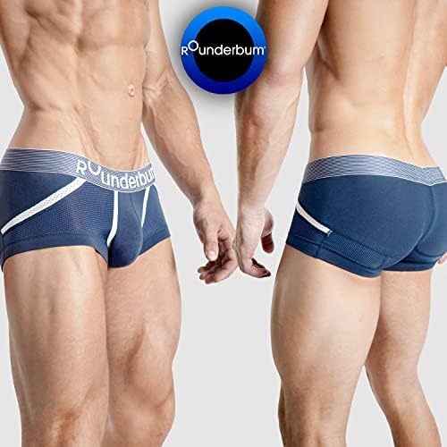 Rounderbum / Erkek İç Çamaşırı / Erkekler için Boksörler-Mini Gövde / Anatomik Teknoloji-Shapewear Rahat İç Çamaşırı pamuklu iç çamaşırı