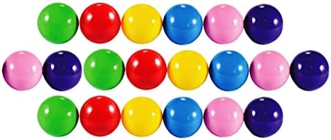 ABOOFAN 40 adet Çekiliş Reklam için Komik Grup Tatil Plastik Dekoratif Kutlamalar cm Topları, Mini Döner Boş Pong Topu Boyasız İyilik