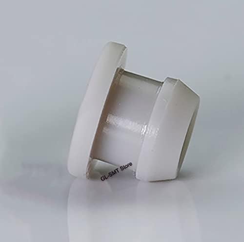 Gri Silikon Kauçuk Delik Kapakları 4.5 mm ila 14mm T Tipi Fiş Kapağı Geçmeli Conta Boşluk Uç Kapakları Mühür Stoper - (Boyut: 14mm
