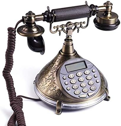 KXDFDC Antika Sabit Telefon High-end Lüks Ev Retro Kablolu Sabit Telefon Ev Otel için
