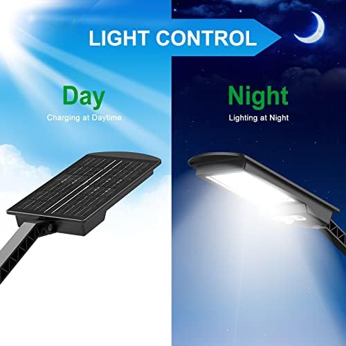 Engrepo güneş ışıkları açık, 1000LM 168 LEDs güneş enerjili hareket sensörü ışık, güverte için güvenlik su geçirmez güneş sel ışık,