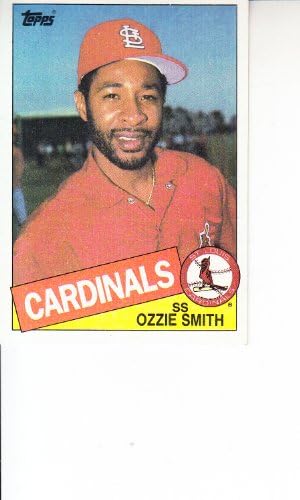 1985 Topps Beyzbol 605 Ozzie Smith