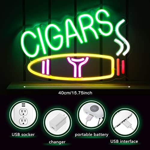 Bar Neon İşaretleri Bar Neon ışıkları dekor Man Cave için 15.75 İnç Bar LED İşareti USB Kumandalı Dekoratif Bar açık İşareti Ev Bar
