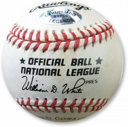 Cliff Floyd İmzalı MLB Beyzbol Marlins Mets S1296'yı Tanıttı - İmzalı Beyzbol Topları