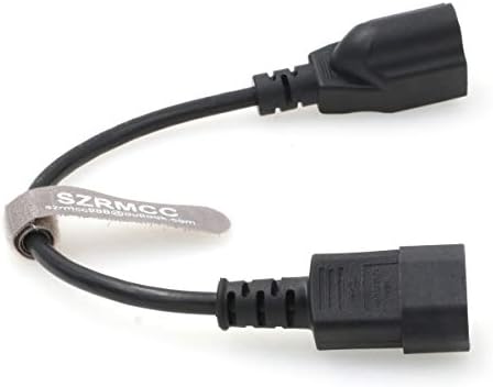 SZRMCC UPS PDU Elektrik Ekipmanları Sunucu IEC320 C14 NEMA 5-15R 10A 250 V Güç Kablosu Uzatma Kablosu (3 Adet)