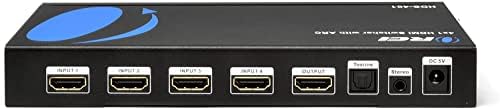 OREI 4 K HDMI Switcher 4x1, anahtarı ARK Ses Çıkarıcı Kadar Destekler 4 K 2 K 30 Hz 1080 P IR Uzaktan Kumanda-HDS-401