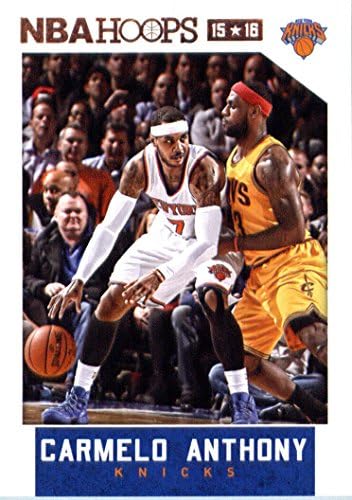 Carmelo Anthony 2015 Basketbol NBA Basketbol Serisi Darphane Kartı 97 M (Darphane)