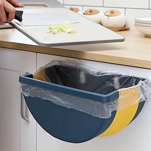 XWWDP 2 adet Asılı çöp kovaları Katlanabilir çöp tenekesi Katlanabilir çöp kutusu Mutfak için (Renk: A, Boyut