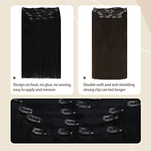 Paketler-2 Ürün : Fshine klipsli postiş gerçek insan saçı düz kalın postiş klipsli postiş Kadınlar için insan saçı klipsli postiş