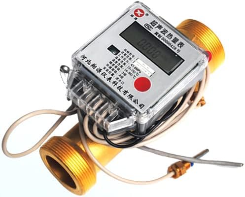 Boru hattı ultrasonik ısı ölçer klima ısıtma ısı ve soğuk ölçüm DN15 DN20 DN25 araçları (25mm)