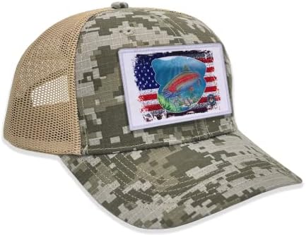 Göz kırpan İstiridye Outfitters balıkçı şapkası Erkekler için Yüksek Performanslı Balıkçılık şoför şapkası Değiştirilebilir Yamalar,