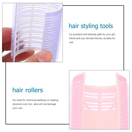 SOLUSTRE saç rulosu Kuaförlük Silindirleri Dalga Saç Şekillendirici Aracı Basit DIY Saç Maşaları Saç Kıvırma aplikatörü Kızlar Kadınlar