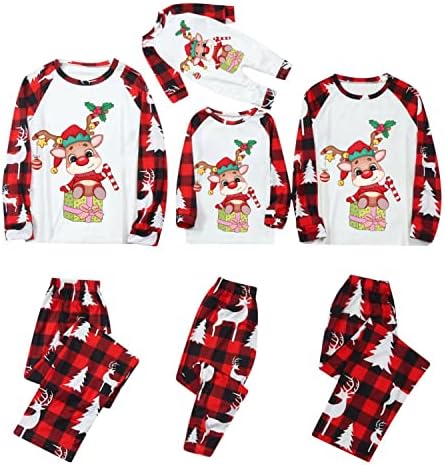 Aile Seti Loungewear Pijama, Noel Pijama Eşleşen Aile Noel Loungewear Kıyafetler Pijama Aile Seti Eşleştirme